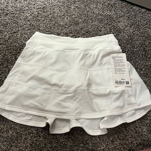 NWT lululemon pace rival skirt tall